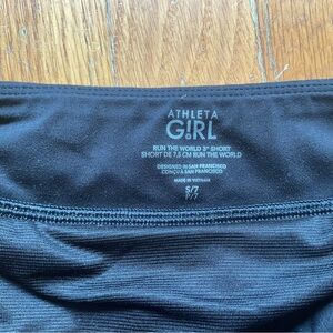 Athleta Girl Charcoal Active Shorts